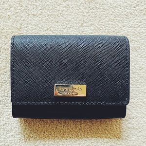 Kate Spade Classic Black Business Card Holder
